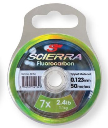 Żyłka przyponowa dla wędkarzy muchowych Scierra fluorocarbon tippet material